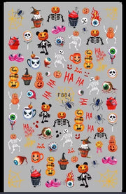 Sticker Halloween - Angelina Nail Supply NYC