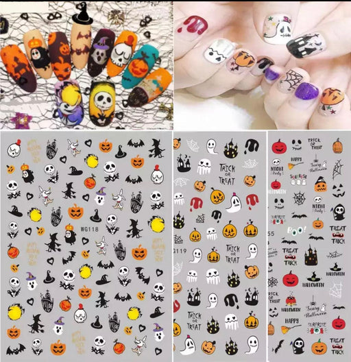 Sticker Halloween - Angelina Nail Supply NYC