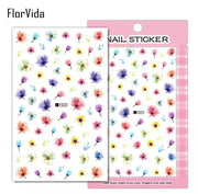 Sticker Leaf & Flower - Angelina Nail Supply NYC