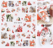 Sticker Leaf & Flower - Angelina Nail Supply NYC