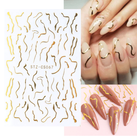 Sticker Stripe - Line Mix & Match - Angelina Nail Supply NYC