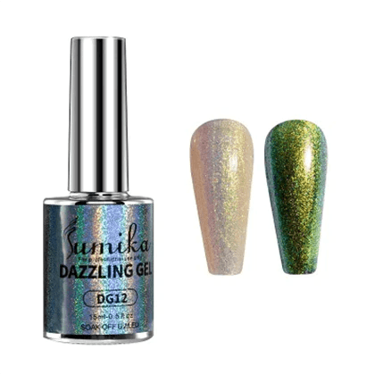 Sumika Dazzling Gel | Hologram gel - Angelina Nail Supply NYC