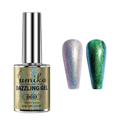 Sumika Dazzling Gel | Hologram gel - Angelina Nail Supply NYC