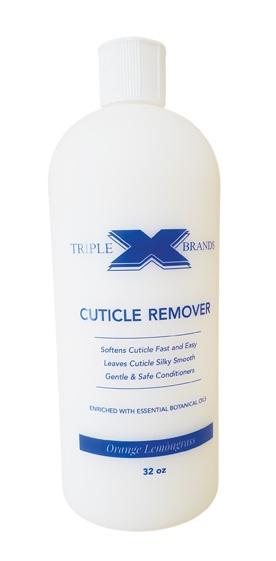 Triple X Brands - Cuticle Remover ( 32 oz ) - Angelina Nail Supply NYC