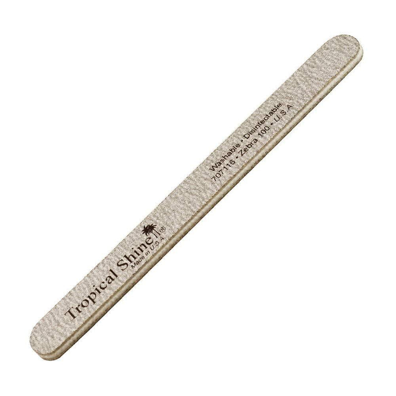 Tropical Nail File 100 (bag/ 50 pcs) - Angelina Nail Supply NYC