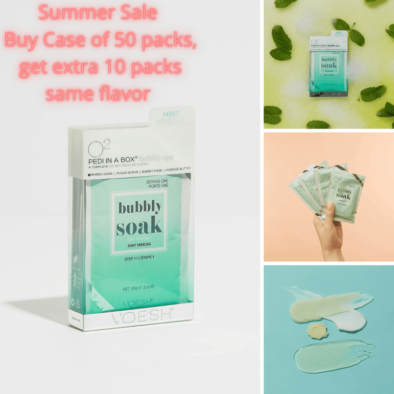 VOESH Mint Mimosa (Case of 50 packs + get extra 10 packs FREE same flavor) - Angelina Nail Supply NYC