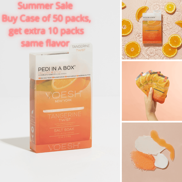 VOESH Tangerine Twist | Buy Case of 50 packs, get extra 10 packs same flavor - Angelina Nail Supply NYC